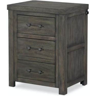 Bunkhouse Aged Barnwood 2 Drawer Nightstand