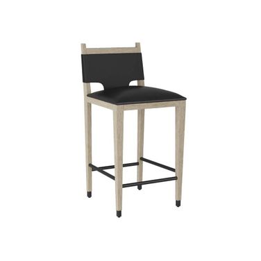 Burdock Bar Stool In Black