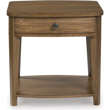 Burkbyer End Table In Brown