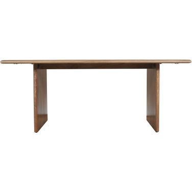 Burke 76 Inch Dining Table In Gold
