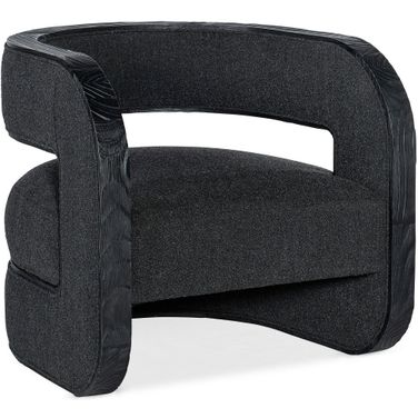 Burke Accent Chair In Black