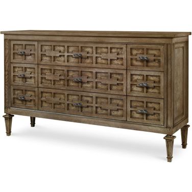 Burl Dresser In Timber Grey