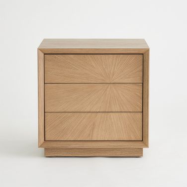 Burst Right Bedside Chest In Nutmeg