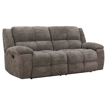 Buster Manual Reclining Sofa In Cabot Stone