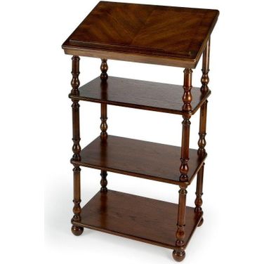 Butler Alden Vintage Oak Library Stand
