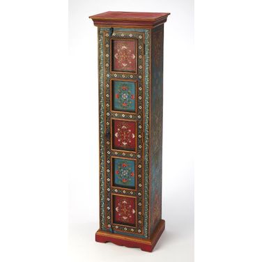 Butler Amir Hand Painted Tall Cabinet