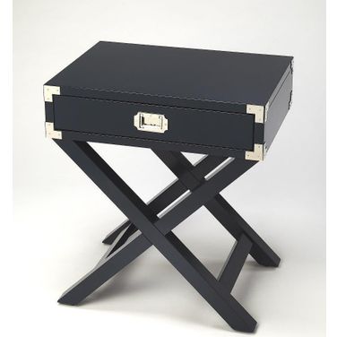 Butler Anew Blue Campaign Side Table