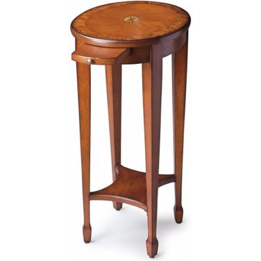Butler Arielle Olive Ash Burl Accent Table