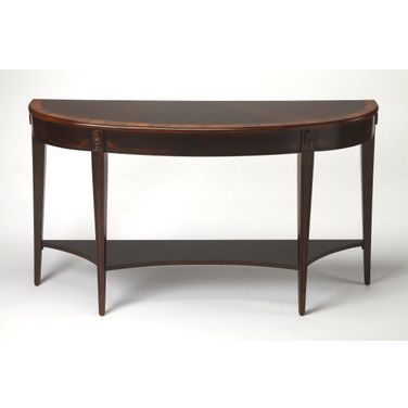 Butler Astor Cherry Nouveau Demilune Console Table
