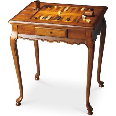 Butler Bannockburn Olive Ash Burl Game Table
