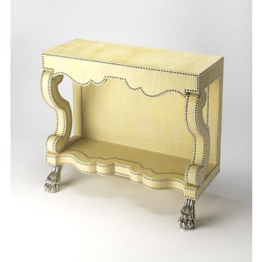 Butler Bonino Cosmopolitan Leather Console Table