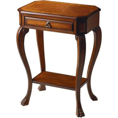 Butler Channing Olive Ash Burl Console Table
