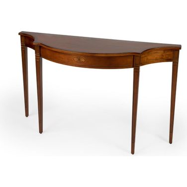Butler Chester Olive Ash Burl Console Table 3757101