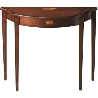 Butler Chester Olive Ash Burl Console Table 4116101