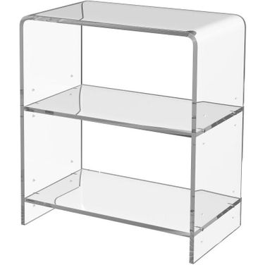 Butler Crystal Clear Acrylic Bookcase