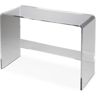 Crystal Clear Acrylic Console Table