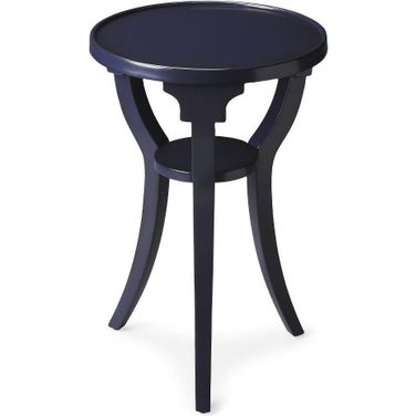 Butler Dalton Navy Round Accent Table