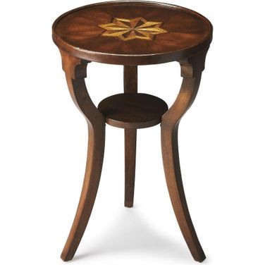 Butler Dalton Plantation Cherry Round Accent Table