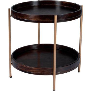 Butler Damirra Wood and Metal Accent Table
