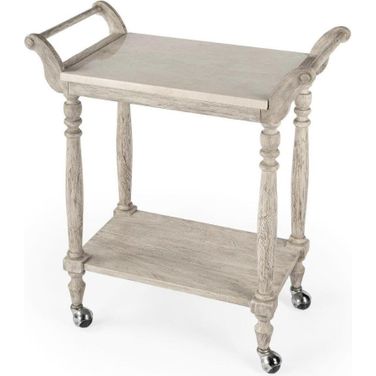 Butler Danielle Marble Serving Cart