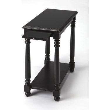 Butler Devane Black Chairside Table