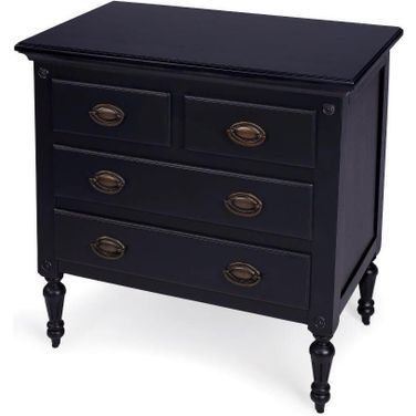 Butler Easterbrook Black 4 Drawer Chest