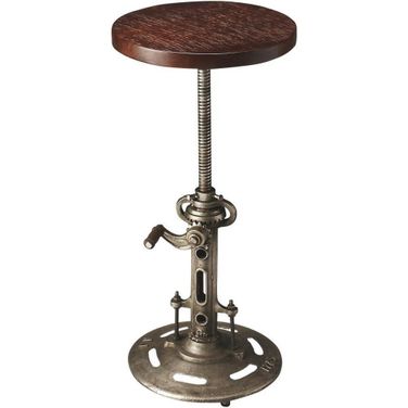 Butler Everson Wood and Metal Bar Stool