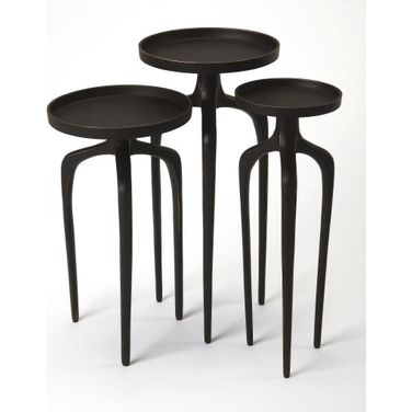 Butler Franco Black Scatter Table Set