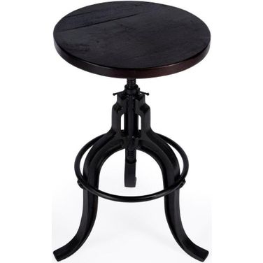 Butler Gladney Iron Revolving Bar Stool
