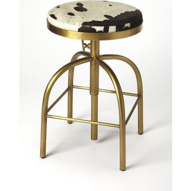 Butler Grogan Hair-On-Hide Barstool