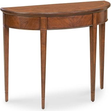 Butler Hampton Plantation Cherry Demilune Console Table