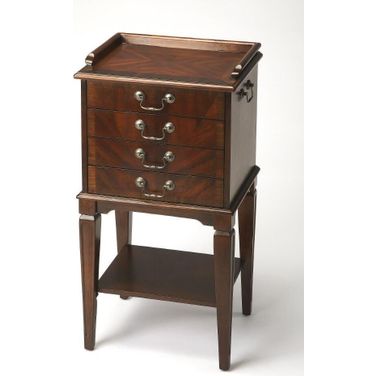 Butler Hardwick Plantation Cherry Silver Chest