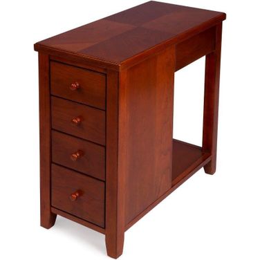 Butler Kelton Olive Ash Burl 4-Drawer Chairside Chest