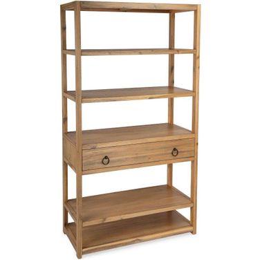Butler Lark Natural Wood Bookshelf