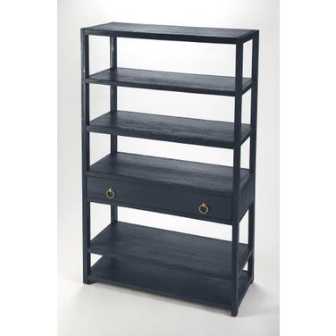 Butler Lark Navy Blue Bookshelf
