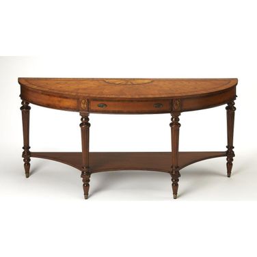 Butler Latham Demilune Console Table