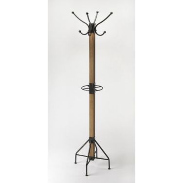 Butler Logan Square Rustic Brown Coat Rack/Tree