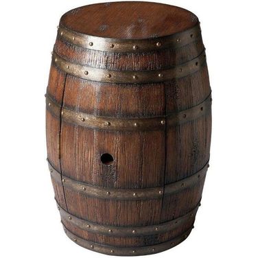 Butler Lovell Rustic Barrel Table