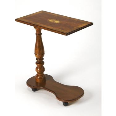 Butler Mabry Olive Ash Burl Mobile Tray Table