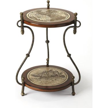Butler Magellan Round Accent Table