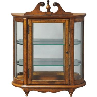Butler Melinda Vintage Oak Wall Curio