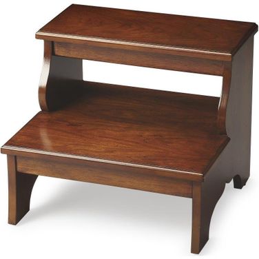 Butler Melrose Chestnut Burl Step Stool