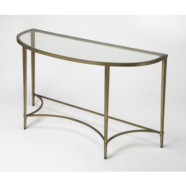 Butler Monica Gold Demilne Console Table