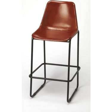 Butler Myles Leather Bar Stool