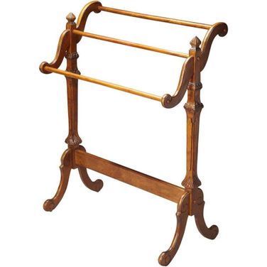 Butler Newhouse Vintage Oak Blanket Stand