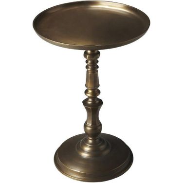 Butler Orleans Round Metal Accent Table