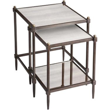 Butler Peninsula Mirrored Nesting Tables