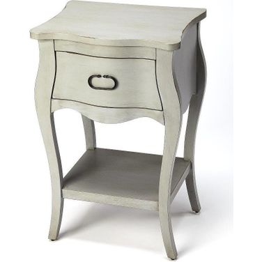 Butler Rochelle Gray 1 Drawer Nightstand