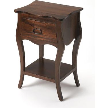 Butler Rochelle Walnut 1 Drawer Nightstand