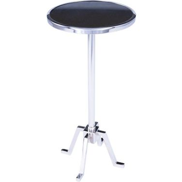 Butler Sash Metal and Marble End Table